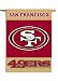 NFL San Francisco 49Ers 2-Sided 28-by-40-Inch House Banner