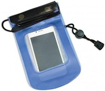 Naftali EIPWPBBK Iphone Waterproof Bag Black Top - Blue Pouch