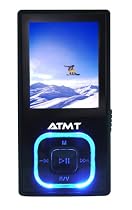 ATMT V-PLAY MP4 Player - 1GB Expandable with Radio and DRM10 - Black