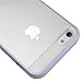 niceeshop(TM) Purple Bumper with Ultra Clear Hard Back Case Cover for the iPhone 5 5S + Screen Protector