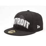 Men's New Era Detroit Lions Draft 59FIFTY? Structured Fitted Black Hat 7 3/8