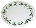 Mikasa Bone China Ribbon Holly 14-Inch Oval Platter