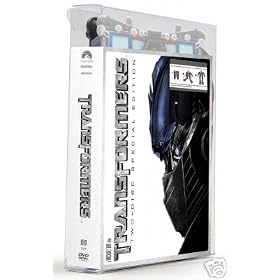 Click here to buy Transformers 2-Disc Special Edition Target Exclusive Movie 2007 DVD with 15 Inch Transforming....
