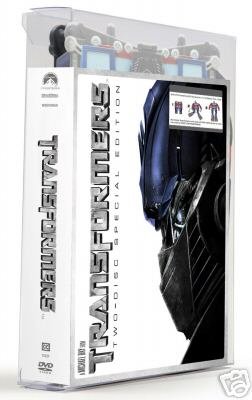  Transformers 2-Disc Special Edition Target Exclusive Movie 2007 DVD with 15 Inch Transforming Optimus Prime
