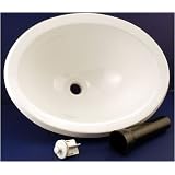 10" X 13" White Plastic Sink