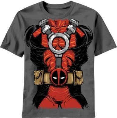 Deadpool - Costume Marvel Villains T-Shirt (XX-Large)