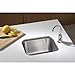 STERLING UCL1515 Springdale 14-inch by 12-inch Under-mount Single Bowl Bar Sink, Stainless Steel