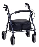 Nova Ortho-med 4218bl Zoom 18 Rolling Walker, Blue