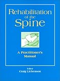 Rehabilitation of the Spine
