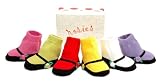 from Trumpette New! Trumpette Rosies baby girl funky socks gift 0-12m