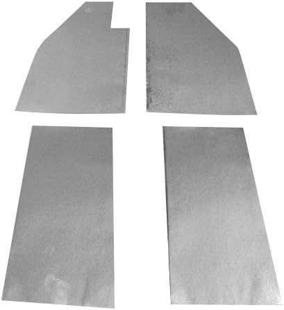 Floor Tar Board Set, 4 Piece, 5mm Thick, For Beetle 46-79, Compatible with Dune Buggy