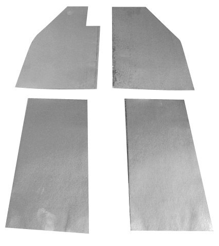 Floor Tar Board Set, 4 Piece, 5mm Thick, For Beetle 46-79, Compatible with Dune Buggy