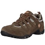 Hi-Tec Men's Quadra Classic Walking Shoe Smokey Brown/Orange 97415-KY5 11 UK