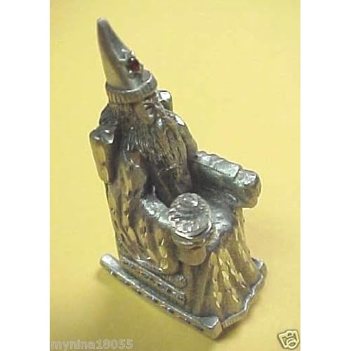 Wizard Spoontiques Pewter "Sitting Wizard"