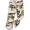 Ultra Force Girls Vintage Camo Capri Pants (Pink Camo)