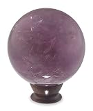 Amethyst sphere with base 3 W 3 L