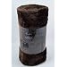 Large Mink Faux Fur Throw 150cm x 200cm - JAVA BROWN