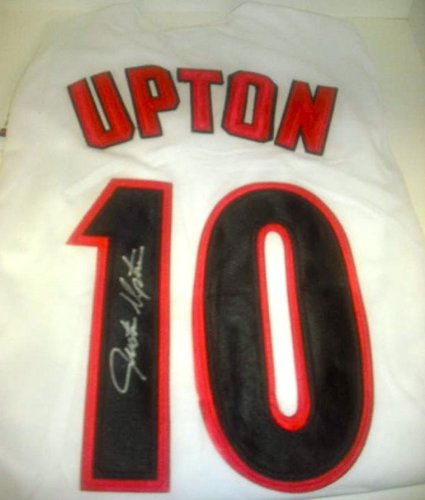 Arizona Diamondbacks Justin Upton Hand Signed Autographed Baseball Jersey