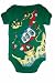 Dr. Seuss Newborn Boys Green Eggs and Ham Onesie Bodysuit, 6M