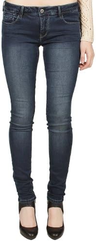 Parasuco Medium Rise Super Skinny Jegging in Indigo 26 W US