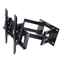 CHEETAH MOUNTS PLASMA LCD TV ARTICULATING DUAL ARM WALL MOUNT FOR 32-63" DISPLAYS UP TO 180LBS BLACK