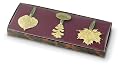 The Rose Lady Real 3 - Pc. Leaf 24K Ornaments
