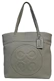 Coach Leather Julia Op Art Perry Cream Tote Reviewed Coach Leather Julia Op Art Perry Cream Tote Reviewed