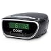 Coby Electronics Cdra147 Clock Radio Built-In Cd Player Desktop Am Fm Stereo 2 Alarms Led