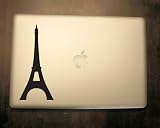 Eiffel Tower Decal For Car Window, Laptop, Wall Etc