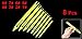 uxcell Plastic Fishing Line Repair Netting Needle Shuttles 8 Pcs Yellow