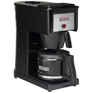 GRX-B Basic 10-Cup Home Coffee Brewer in Black