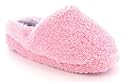 Kisses "Supersoft Junior" Girls Softy Mule Slippers - Pink(Lilac Lining)