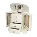 The Kaitlyn Musical Jewelry Box (Pearl White) (9.5"H x 9.25"W x 6.5"D)