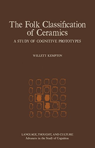 The Folk Classification Of Ceramics: A Study Of Cognitive Prototypes (Language, thought, and culture)