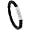 Stainless Steel & Braided Black Leather 7.5 inch Bracelet, 3/8 in. (9 mm) wide