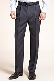 Collezione Luxury Pure Wool Single Pleat Trousers
