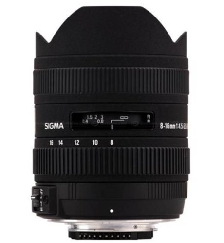 Sigma 8-16mm f/4.5-5.6 DC HSM FLD AF Ultra Wide Zoom Lens for APS-C sized Pentax Digital DSLR Camera