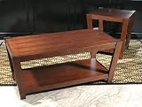 Bernards 8714 Sabre Wood Shelf Three Pack Coffee Table Set