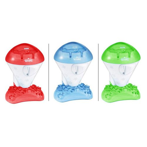"Rival IS150 Ice Shaver / Slushie / Snow Cone Maker (in Blue, Green OR Red)" "Rival IS150 Ice Shaver / Slushie / Snow Cone Maker (in Blue, Green OR Red)"