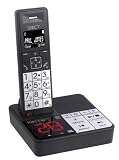 Binatone iDECT S2I Single DECT Phone with Answering Machine - Black