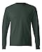 Hanes TAGLESS Long-Sleeve T-Shirt,Deep Forest,XX-Large
