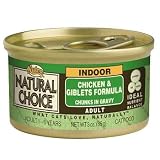 Nutro Natural Choice Chicken and Giblets Indoor Adult Canned Cat Food by Natural Choice