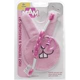 Mam First Teething & Massaging Set Pink