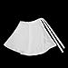 H88 - Women Chiffon Ballet Skirt Dance Skate Wrap Over Scarf Dress Size M