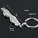 New 3d Jaguar Keychain Men Car Part Collect Metal Key Ring Keyfob Silver Tone