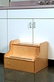 Whitney Brothers Birch Laminate Step Up, Low Stairs