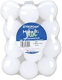 Floracraft Styrofoam Balls, 2-Inch, White, 12 Per Package