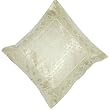 ShalinCraft Pillowcases Decor for Home Handmade Gift From India Silk Fabric 16x16 inches (bcbr262)