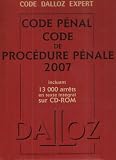 Code pénal , Code de procédure pénale Coffret Expert (1Cédérom)