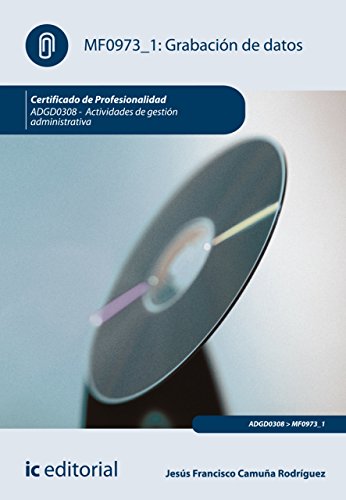Grabación de datos. ADGD0308 (Spanish Edition)
